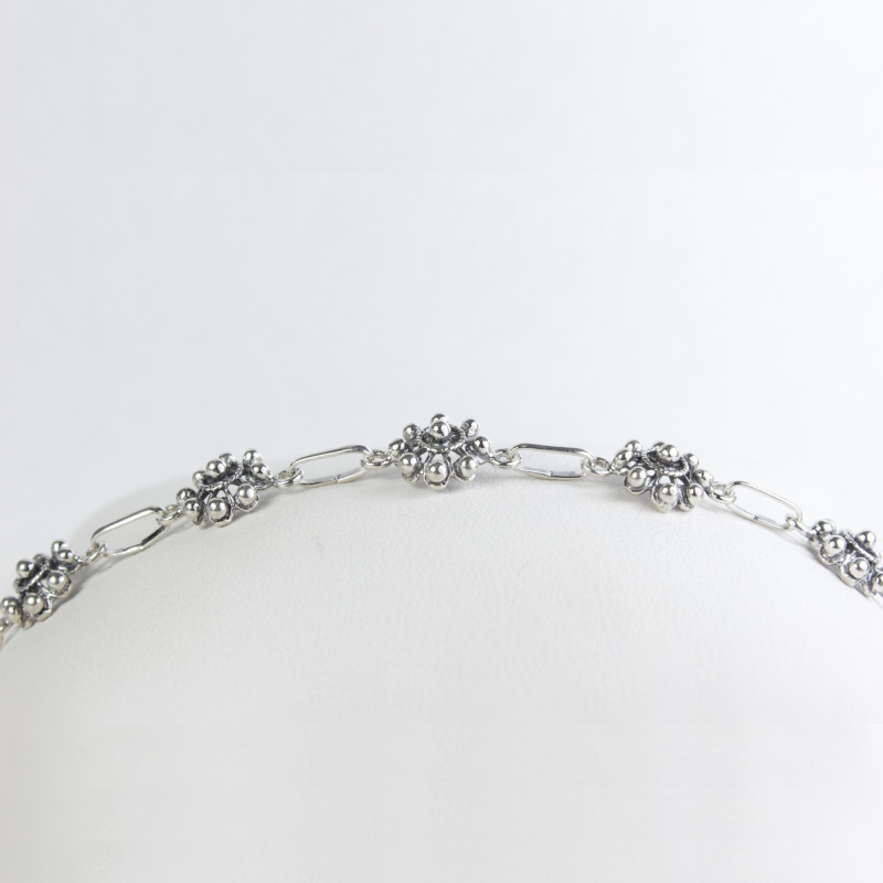 Pulsera botón charro en plata de ley 003S-P9S | 64,88 € | Joyería Flores Pulsera botón charro en plata de ley 003S-P9S | 64,88 € | Joyería Flores
