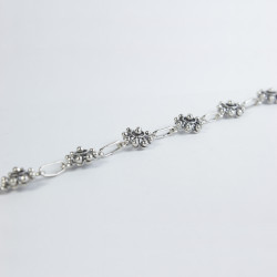 Pulsera botón charro en plata de ley 003S-P9S | 64,88 € | Joyería Flores