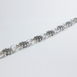 Pulsera botón charro en plata de ley 004D-P9D | 67,38 € | Joyería Flores