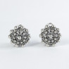 Pendientes botón charro plata de ley 006-D-OMEGA | 24,88 € | Joyería Flores