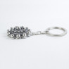 Llavero Botón Charro en Plata de Ley 012S | 72,44 € | Joyería Flores