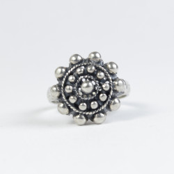 Anillo botón Charro en plata de ley BC522/0 | BC522/0 | 16,88 € | Botón Charro