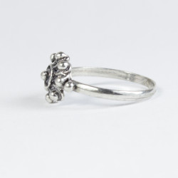 Anillo Botón Charro en Plata de Ley BC517/O | 10,62 € | Joyería Flores