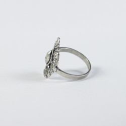 Anillo de Teja Botón Charro Plata de Ley BC529/0 | 26,13 € | Joyería Flores