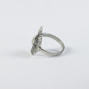 Anillo de Teja Botón Charro Plata de Ley BC529/0 | 26,13 € | Joyería Flores