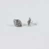 Pendientes filigrana Botón Charro Plata F-31-P | 9,38 € | Joyería Flores