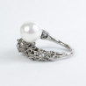 Anillo Botón charro filigrana Plata 03-PERLA | 39,38 € | Joyería Flores