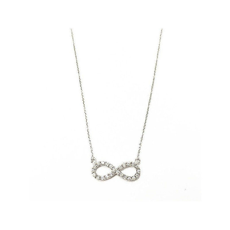 Collar Infinito Lotus Silver Mujer LP1253-1/1 | 44,90 € | Joyería Flores