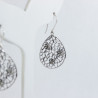Pendientes Filigrana boton charro en plata F64/HP | 20,63 € | Joyería Flores