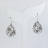 Pendientes Filigrana boton charro en plata F64/HP | 20,63 € | Joyería Flores