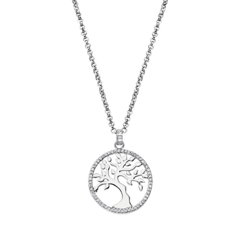 Collar Lotus Silver Mujer LP1778-1/1 | 49,00 € | Joyería Flores